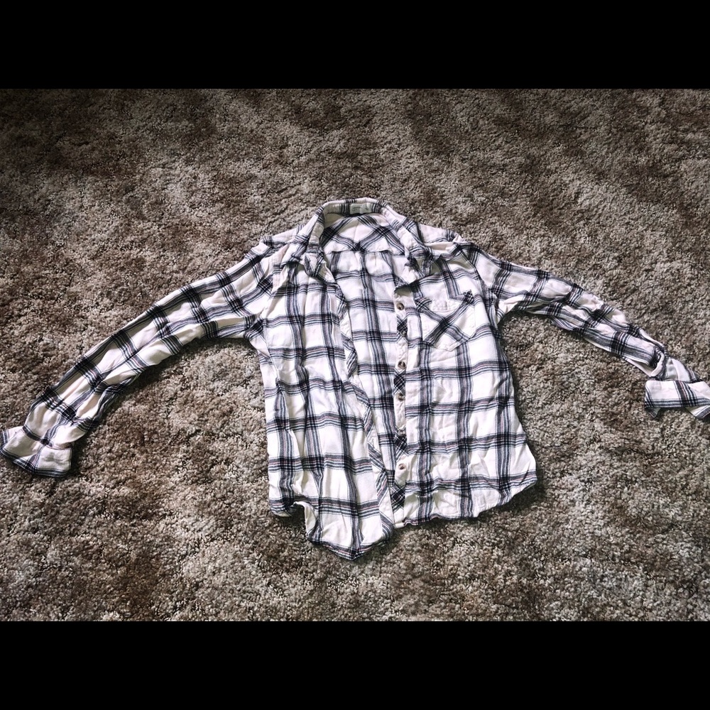 Maurices pink flannel